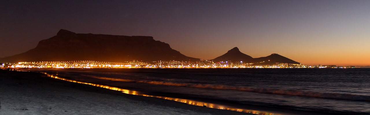 Panorama of Cape Town, South Africa