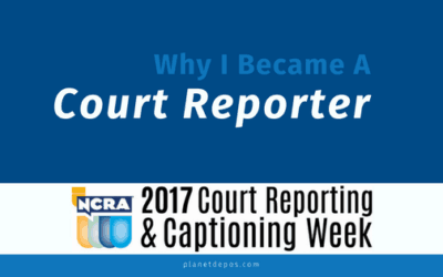 Why I Became A Court Reporter