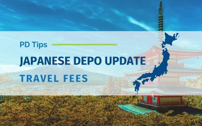 Japanese Deposition Update: Travel Fees