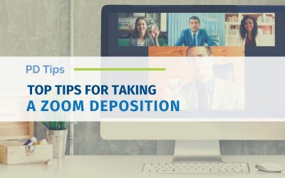 Top Tips for a Zoom Remote Deposition