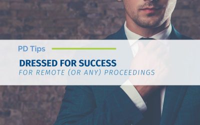 Dressed for Success During Remote Depos (or Any Virtual Meetings)