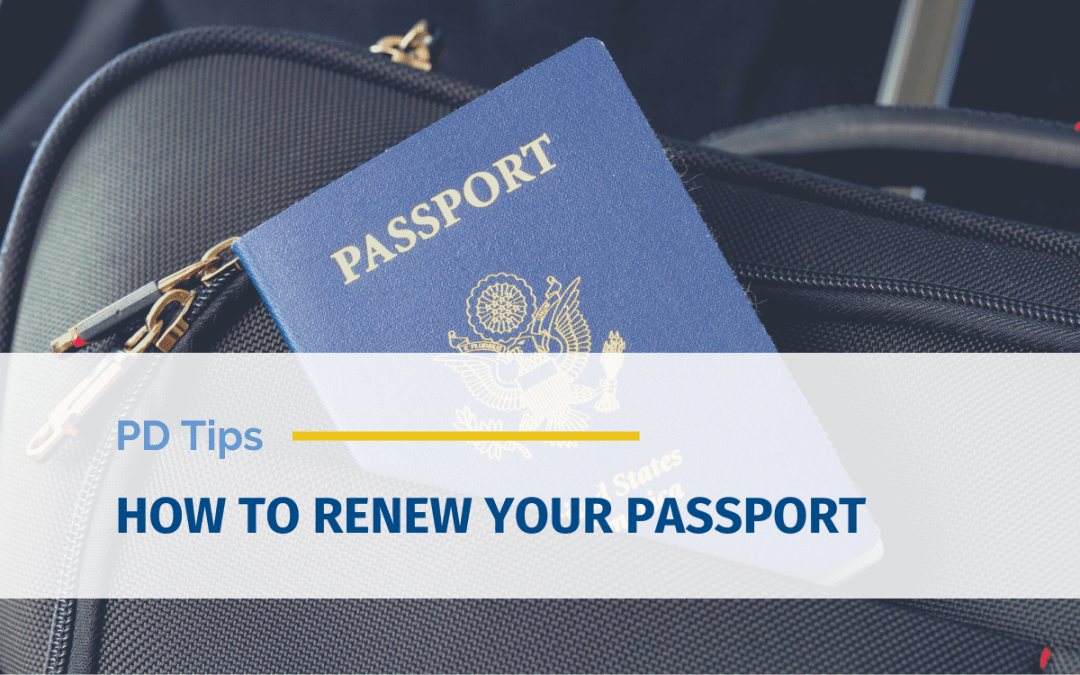 How to Renew your Passport
